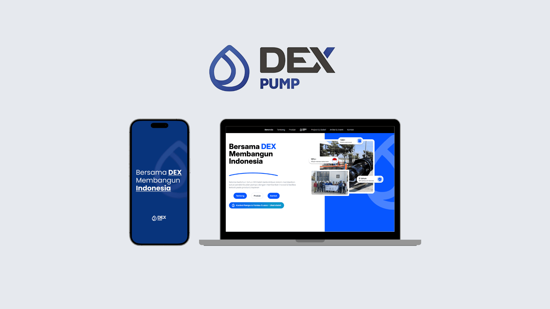 DEX Indonesia's App and Website