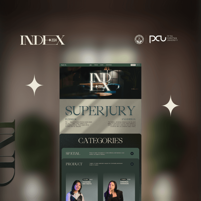 Annual Interior Design Exhibition Website